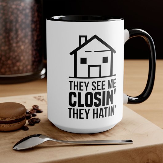 Mug Realtor Ils Me Voient Fermer Agent Immobilier