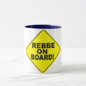 Mug Rebbe à bord (Centre)