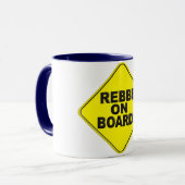 Mug Rebbe à bord (Devant gauche)