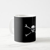 Mug Rebel crâne et os croisés (Devant gauche)
