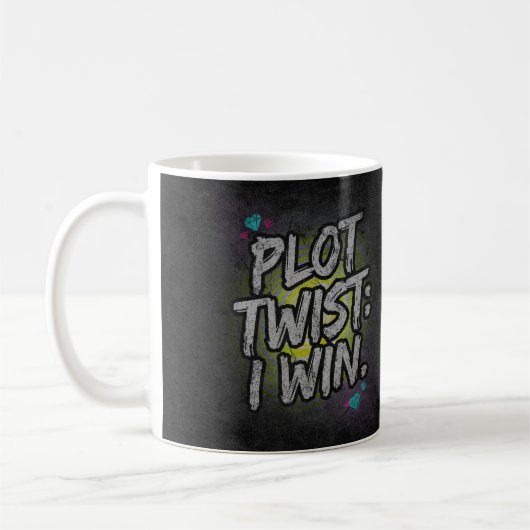 Mug Rebondissement : Je Gagne (Gauche)