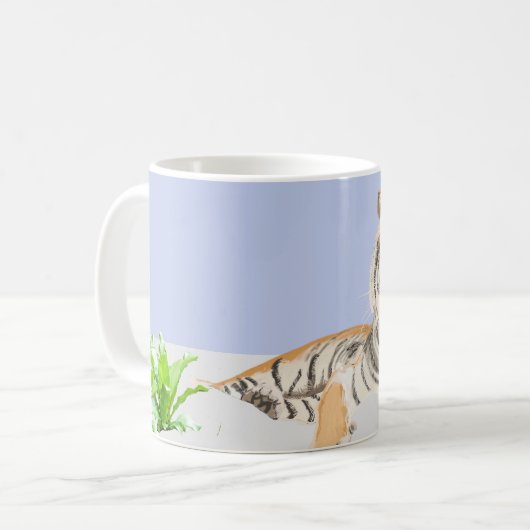 Mug Recaler le tigre (Devant gauche)