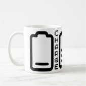 Mug Recargando Bateria (Gauche)