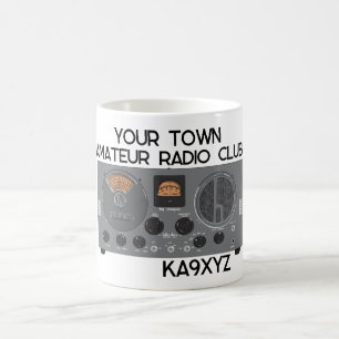 Mug Récepteur radio classique Hallicrafters S 20R