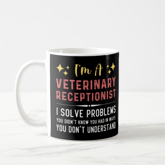 Mug Récepteur vétérinaire Technicien vétérinaire (Gauche)