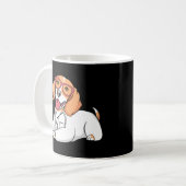 Mug Réceptionniste médicale vétérinaire (Devant gauche)