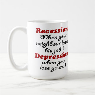 MUG RÉCESSION - DÉPRESSION