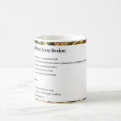 Mug Recette botanique de l'âge d'or (Centre)