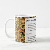Mug Recette botanique de l'âge d'or (Gauche)