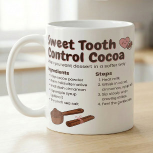 Mug Recette de cacao chaud pour les moments de gourman
