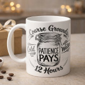 Mug Recette de café à infusion froide pendant la nuit 