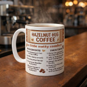 Mug Recette de café aux noisettes