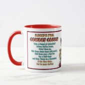 Mug Recette de café de cow-boy (Gauche)