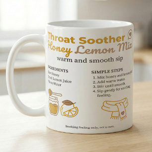Mug Recette de confort pour un bon rétablissement au m
