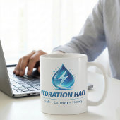 Mug Recette de Hack d'Hydratation au Citron Sel Miel