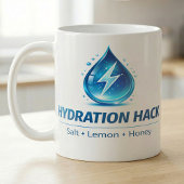 Mug Recette de Hack d'Hydratation au Citron Sel Miel