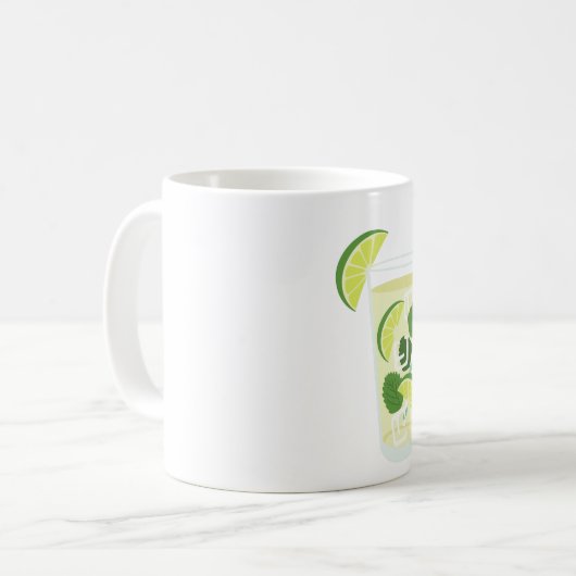 Mug Recette de Mojito (Devant gauche)