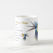 Mug Recette de nectar de colibris (Centre)