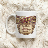 Mug Recette de pâte d'hiver au rhum beurré épicé