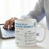 Mug Recette de routine de thé pour la saison de grippe