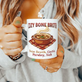 Mug Recette de soupe de bouillon d'os confortable pour