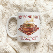 Mug Recette de soupe de bouillon d'os confortable pour
