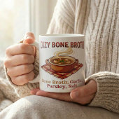 Mug Recette de soupe de bouillon d'os confortable pour