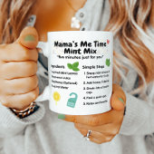 Mug Recette de thé à la menthe pour une mini-pause mam