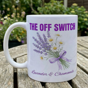 Mug Recette de thé de sommeil à la lavande et à la cam