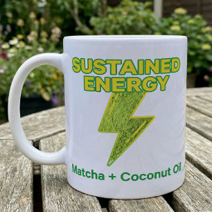 Mug Recette d'énergie soutenue à l'huile de coco Match