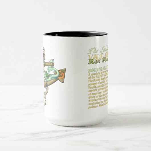 Mug Recette du Commando de la double mort (Centre)