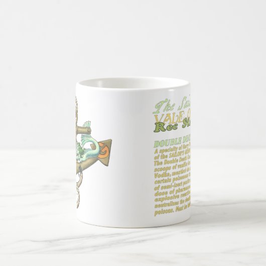 Mug Recette du Commando de la double mort (Centre)