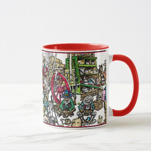 Mug Recette pour le café de cowboy (Droite)