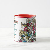 Mug Recette pour le café de cowboy (Centre)