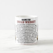 Mug Recette pour le whiskey indien (Centre)