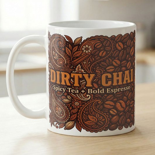 Mug Recette simple d'espresso Dirty Chai Spice