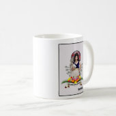 Mug Recettes de viande de café résistante (Devant droit)