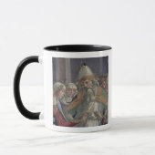 Mug Recevant l'anneau, du mariage du Virgi (Gauche)