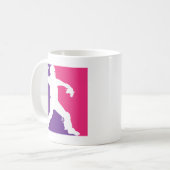 Mug receveur, 3 couleur PWP (Devant gauche)