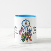 Mug Receveur magnifique de rêve d'arc-en-ciel (Centre)