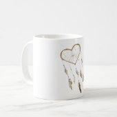 Mug Receveur rêveur de coeur (Devant gauche)