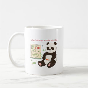 Mug Rechargez avec des snacks en bambou