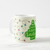 Mug Réchauffement : Une Coupe de magie de Noël (Devant gauche)