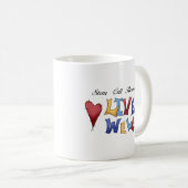 Mug Recherche de cellule souche (Devant droit)