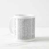 Mug Recherche de mot d'ICBIMProducts (Devant gauche)