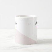 Mug Recherche de Sharp | Marbre rose et cactus (Centre)