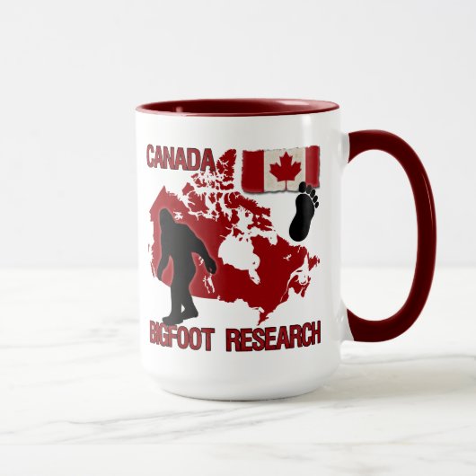Mug Recherche du Canada Bigfoot (Droite)