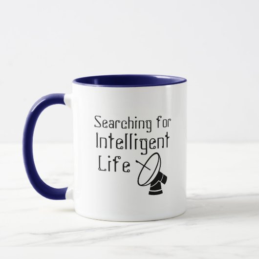 Mug Recherche la vie intelligente (Gauche)