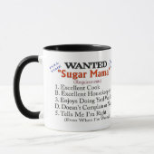 Mug Recherché - maman de sucre (Gauche)