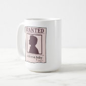 Mug Recherché : une conception d'affiche Connie Bby | (Devant gauche)